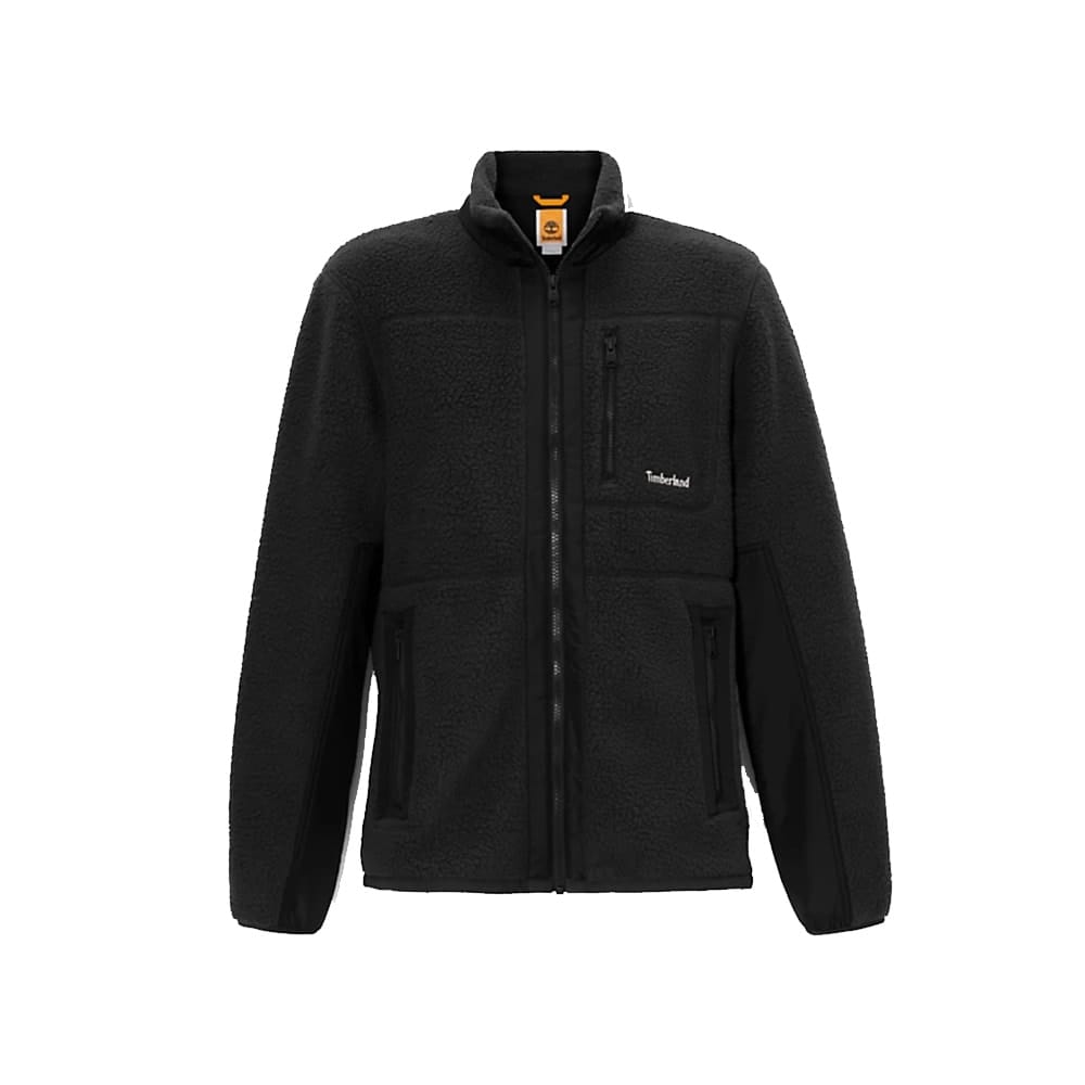 Timberland High-Pile Fleece jakke (herre) i farven black