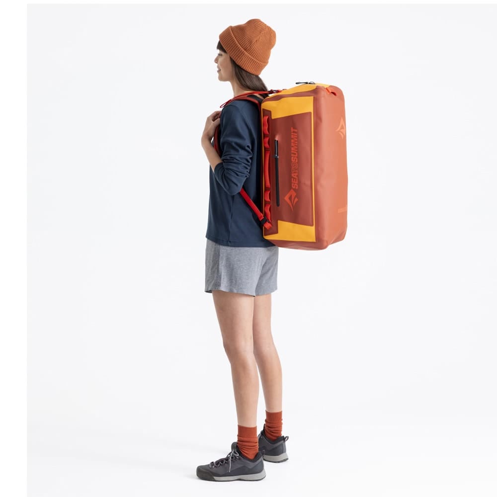 Sea to Summit Hydraulic Pro Dry Pack 50 L set skråt bagfra