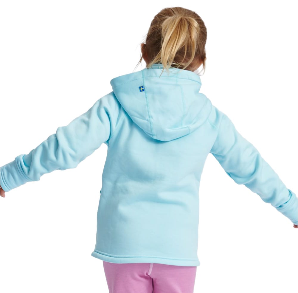 Isbjørn panda hoodie på model bagfra