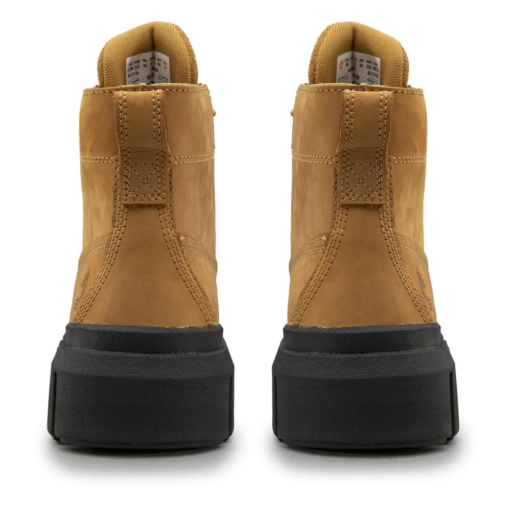 Bagsiden af hælen på Timberland Greyfield lædestøvler (dame)