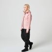 Tretorn Kids Packable rainset i light rose på en model set fra siden