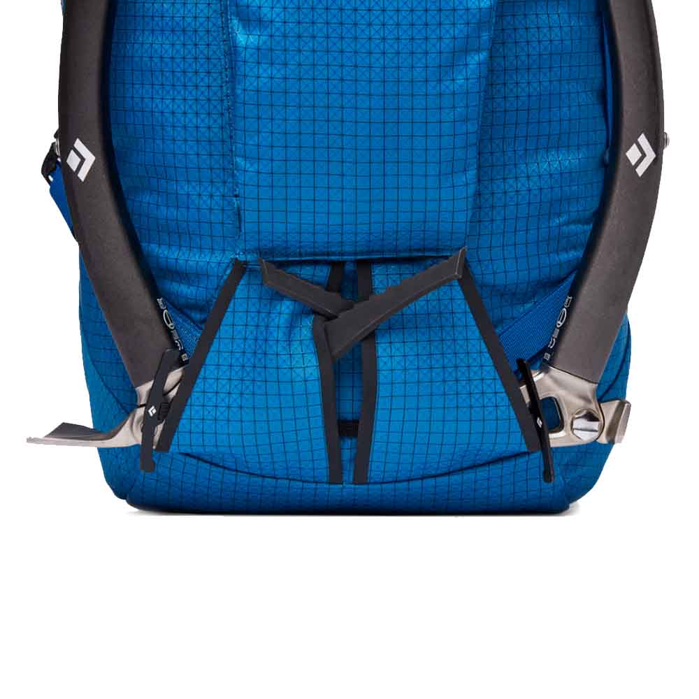 Bund og bagside af den praktiske Black Diamond Mission 55L rygsæk