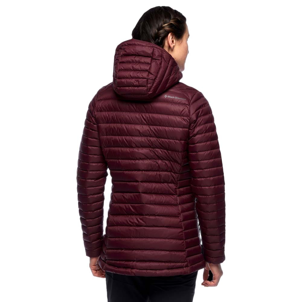Black Diamond Access Down Parka dunjakke (dame) set bagfra