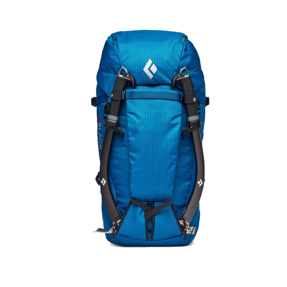 Black Diamond Mission 55L rygsæk med ishakker fastspændt