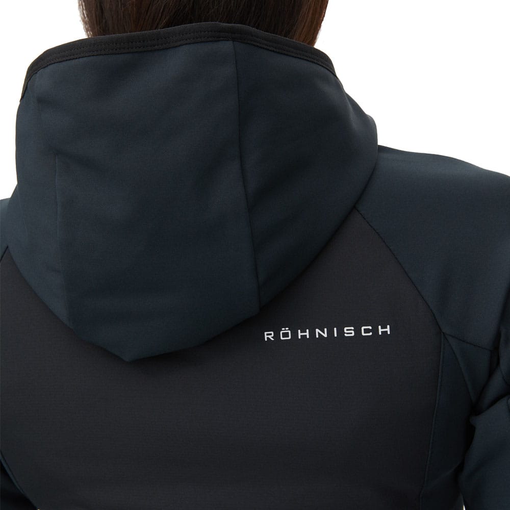 Logo på ryggen af Free Motion Padded Jacket, Black