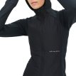 Nærbillede af forsiden af Free Motion Padded Jacket, Black