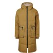 Padded coat i farven ermine forside