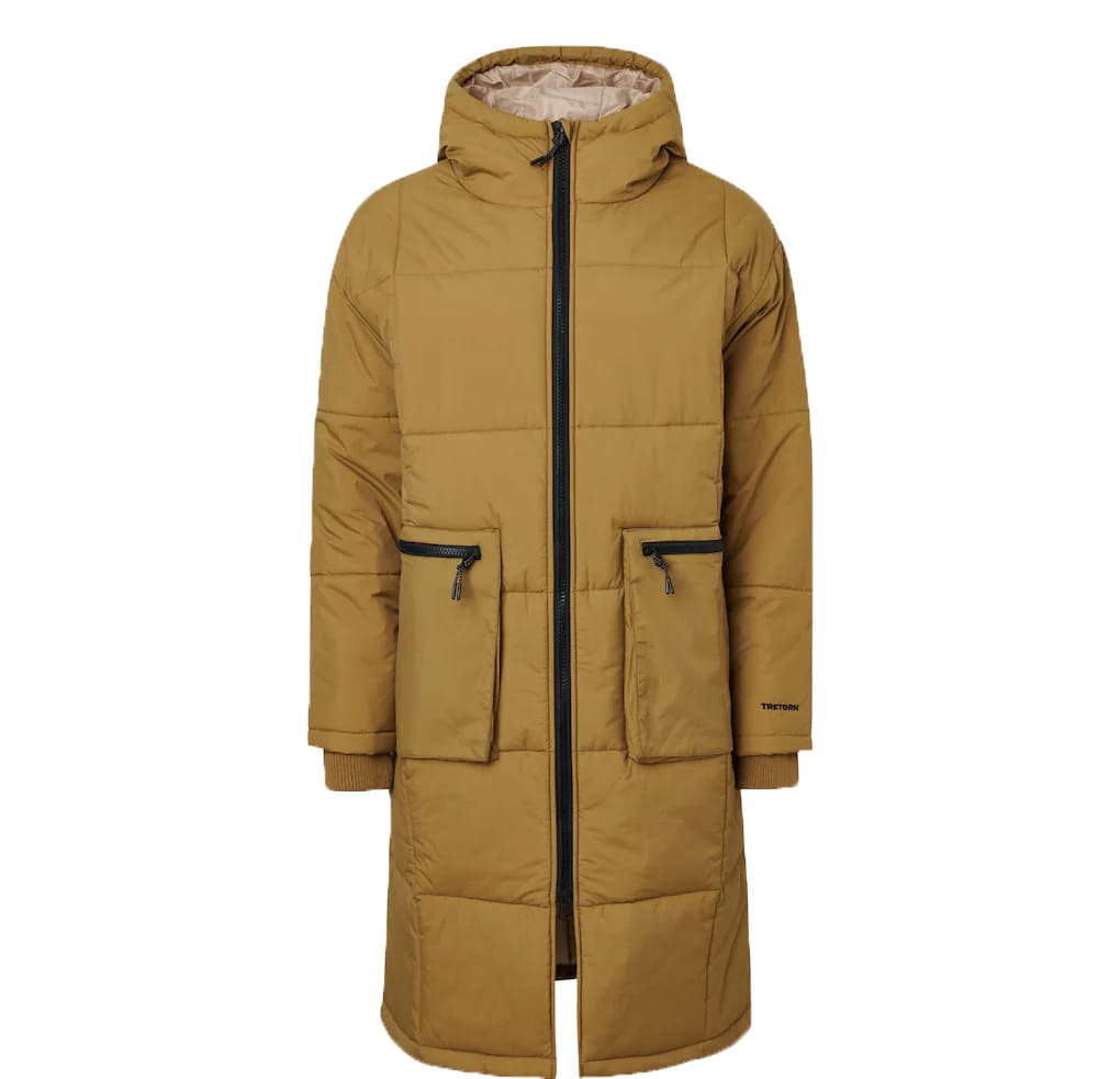 Padded coat i farven ermine forside