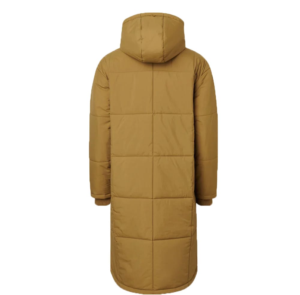 Padded coat i farven ermine bagside