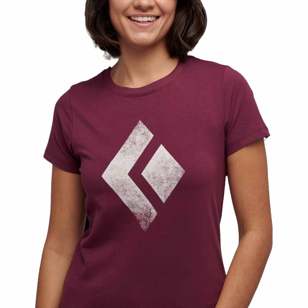 WOMEN'S CHALKED UP T-SHIRT på model