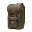 Herschel Little America 30 L hverdagsrygsæk (unisex) set skråt forfra