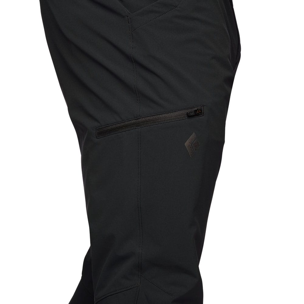 Nærbillede af herrebukser fra Diamond Technician Alpine Pants.