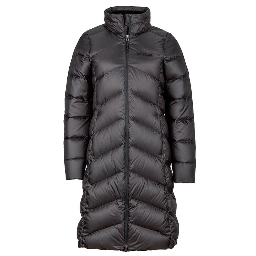 Sort behagelig dunjakke fra Marmot Montreaux Coat.