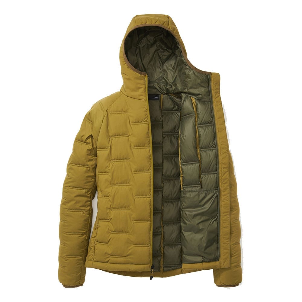 Indersiden af WarmCube Active Novus fra Marmot i genbrugt nylon.