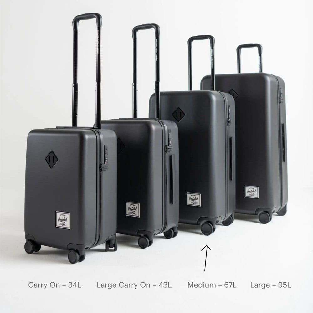 Herschel Heritage Hardshell Medium Luggage 67 L kuffert (unisex) - Billede 5