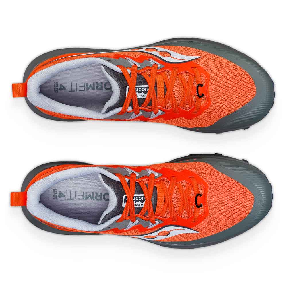 Saucony Peregrine 14 trailsko (herre) - set ovenfra