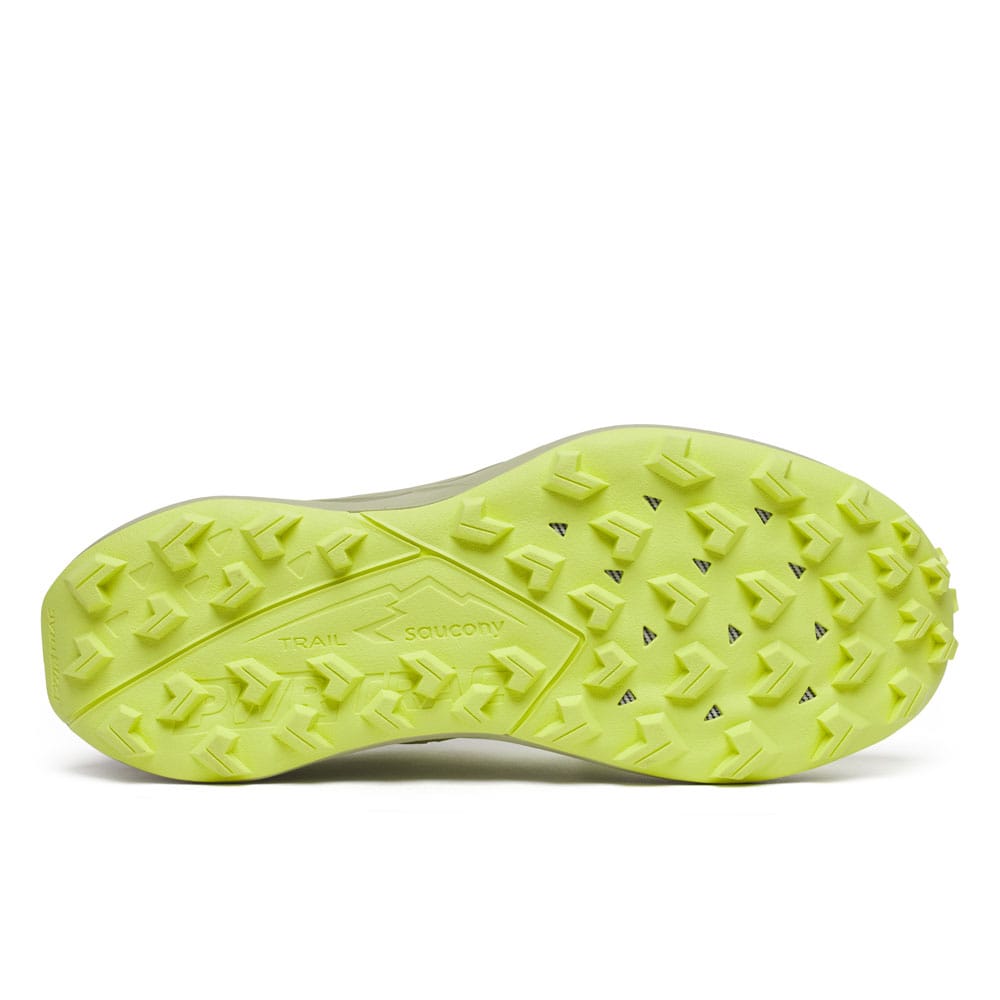 Underside og sål på Saucony Peregrine 15 løbesko (dame)