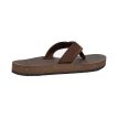 Teva ReFlip Leather klip-klapper (herre) - set skråt bagfra