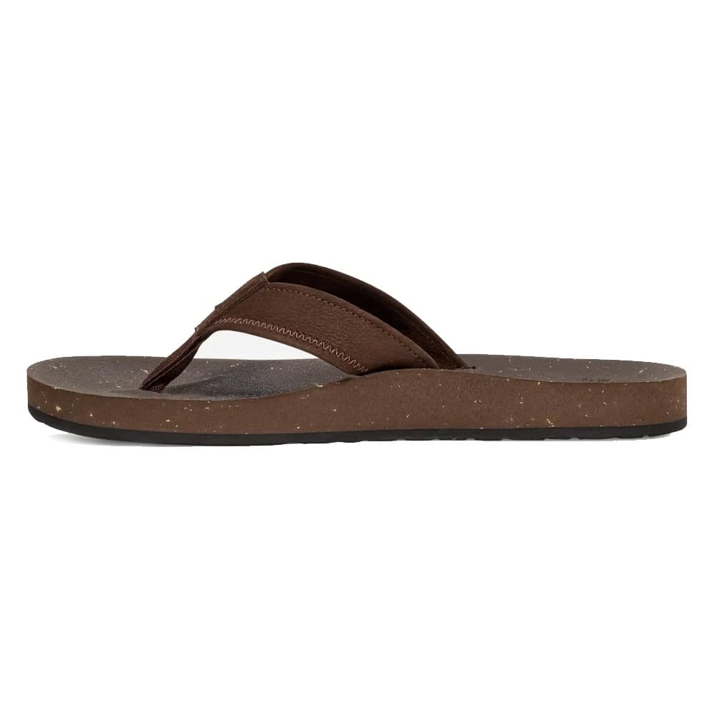 Indersiden i profil af Teva ReFlip Leather klip-klapper (herre)