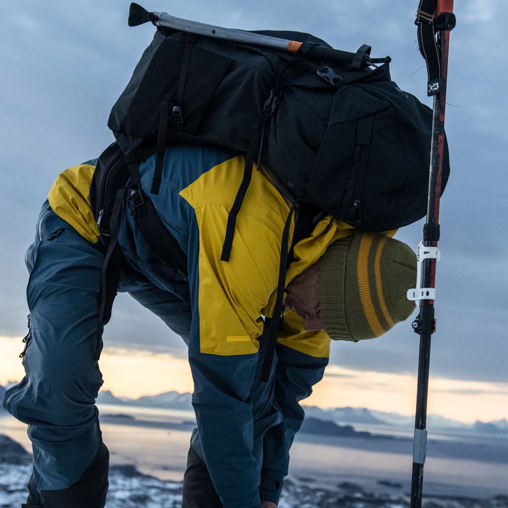 Bergans Rondane V6 40L rygsæk (herre) i brug