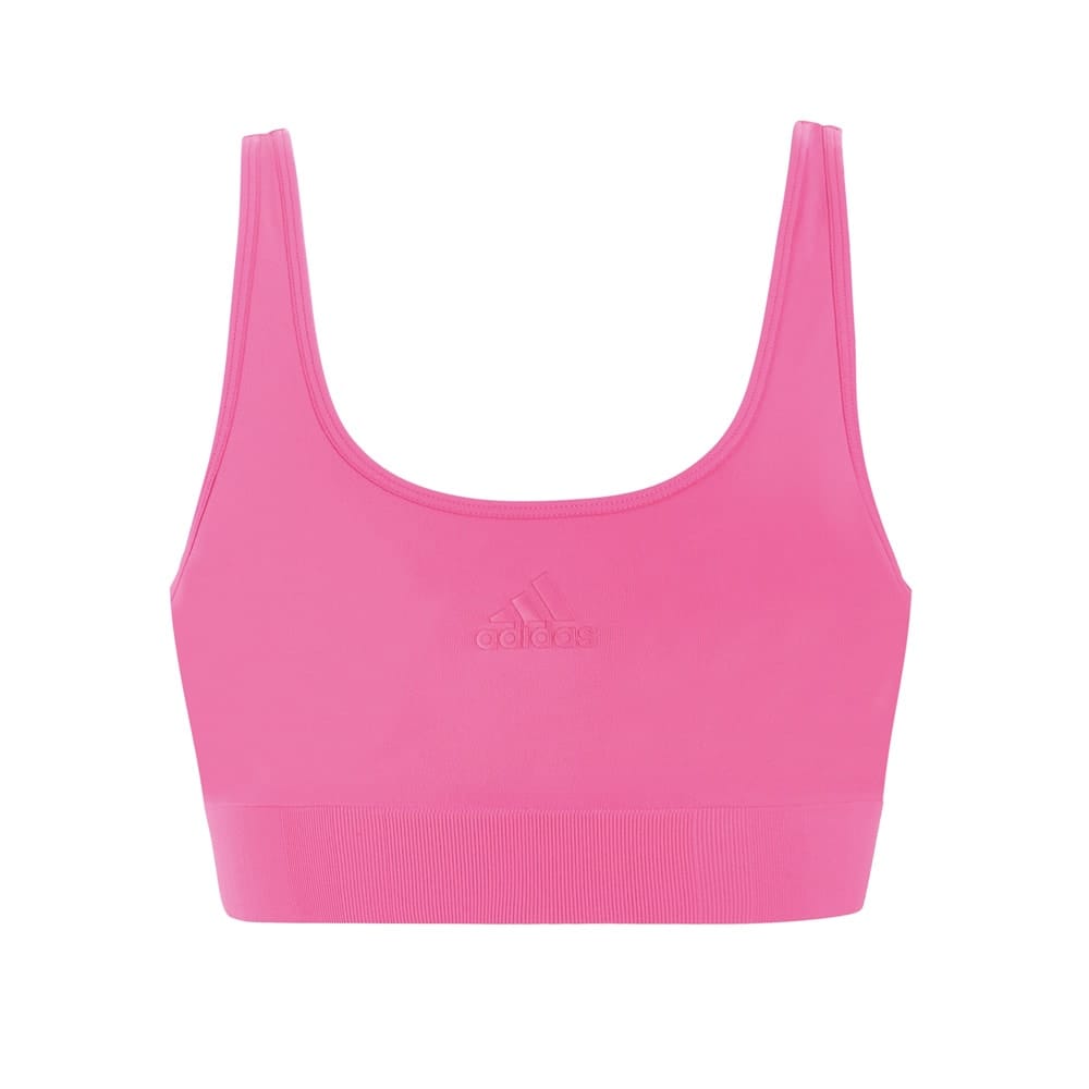 Adidas Scoop Lounge Bra sports-bh (dame) i farven lucid pink