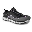 Scholl Galaxy Wave sneakers i sort og grå med pink detaljer