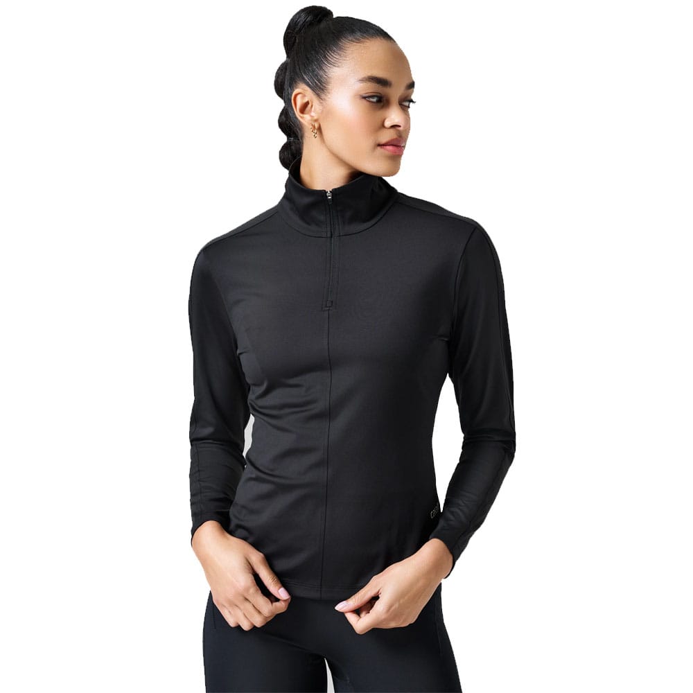 Forside af Casall Serene Half Zip Long Sleeve træningstrøje (dame)