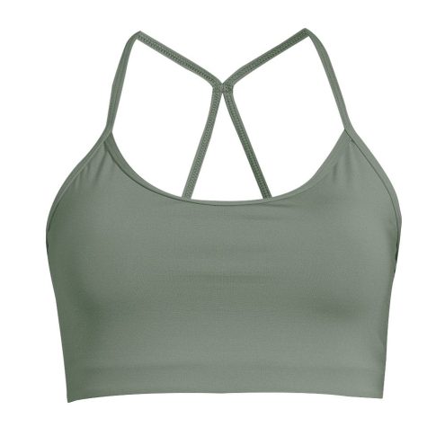 Casall Sleek Strappy Sports Bra sports-bh (dame) i farven dusty green