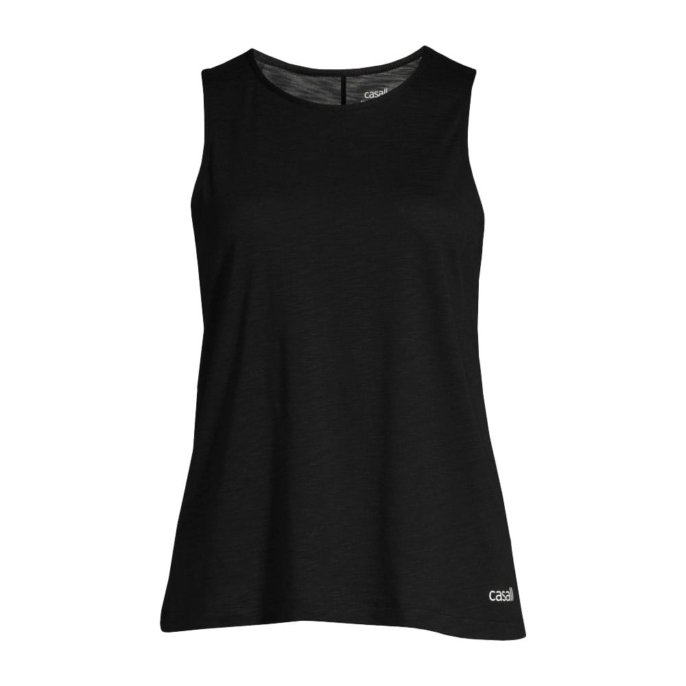 Casall Soft Texture Tank træningstrøje (dame) i farven sort