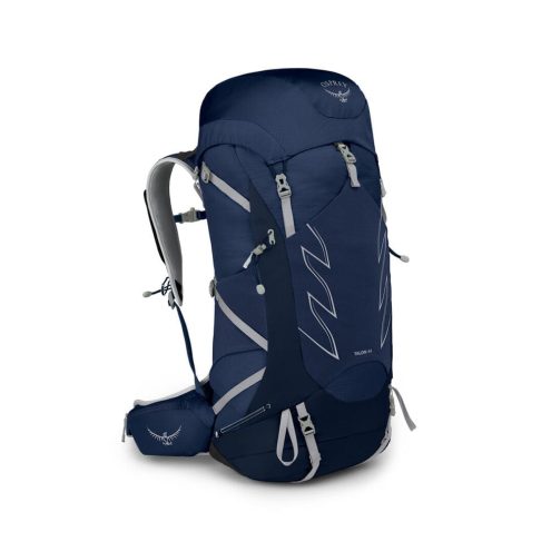 Dagtursrygsæk på 40 liter i farven blå fra Osprey Talon 44.