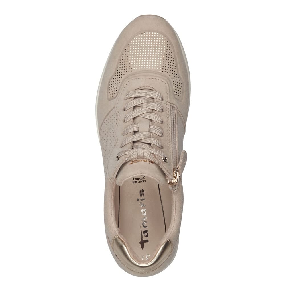 Stilren og moderne Tamaris Sneaker hverdagssko (dame) set ovenfra