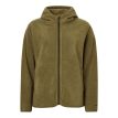Vandafvisende fleecejakke i farven olive fra Tretorn Tech Fleece Hood.