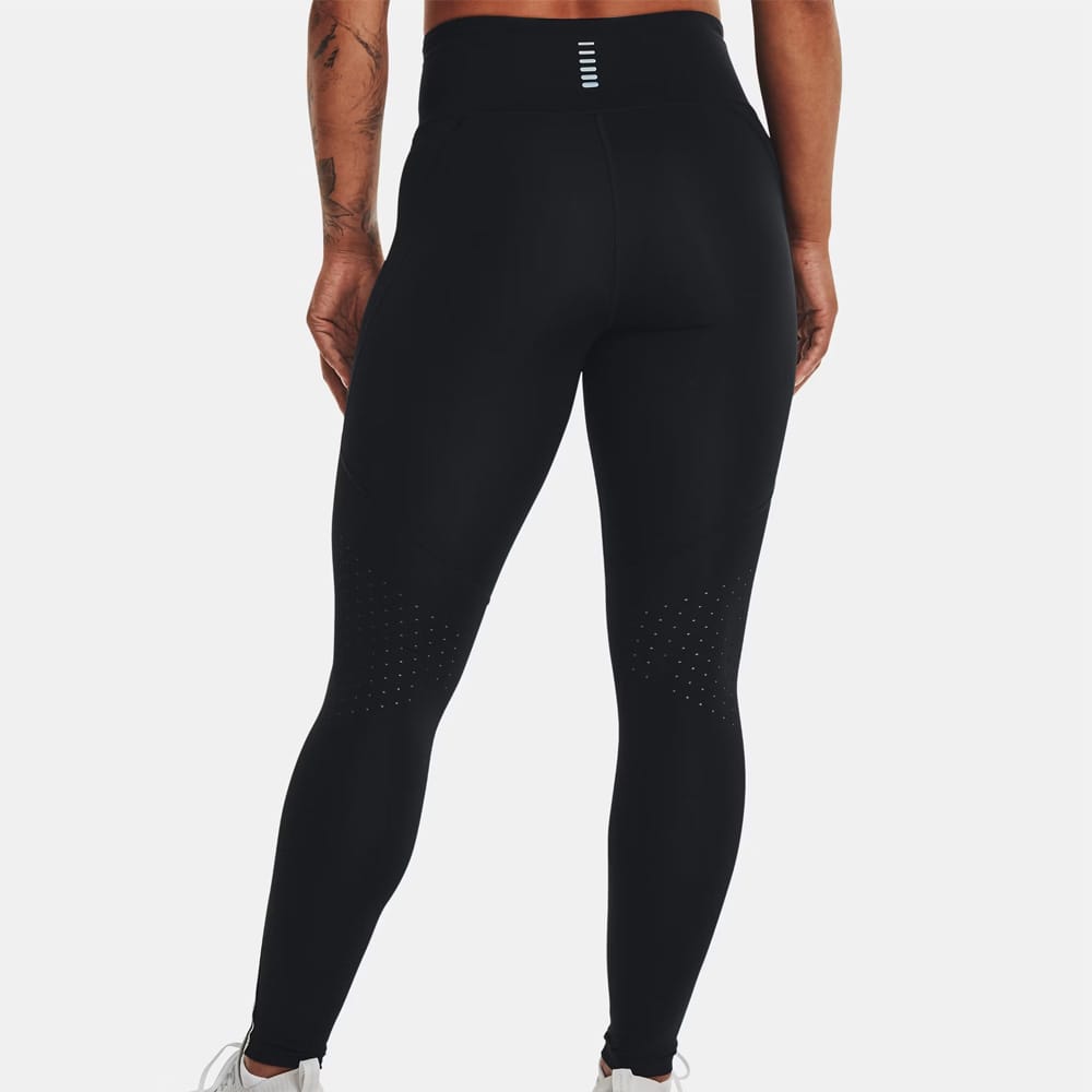 bagside af Under Armour UA Launch Tights træningstights (dame) på en model