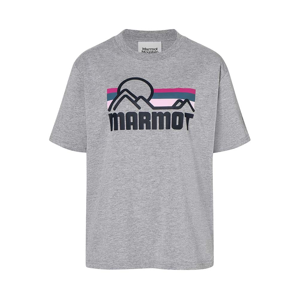 Marmot Women's Coastal Tee T-shirt forside grå