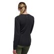 Bagsiden af Black Diamond Lightwire LS Tech Tee i sort