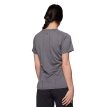 Bagsiden af T-shirt fra Black Diamond Lightwire Tech steel grey