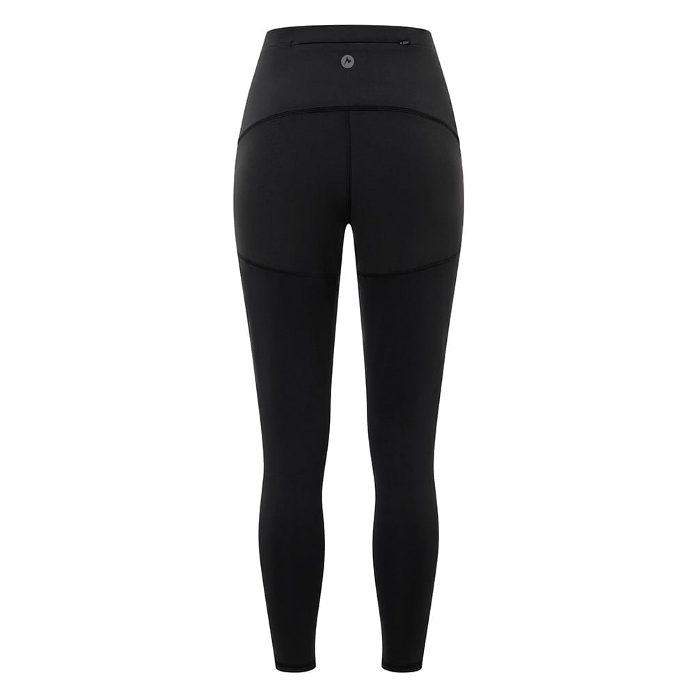 Bagsiden af Marmot Women's Rock Haven Hybrid Tight i farven sort