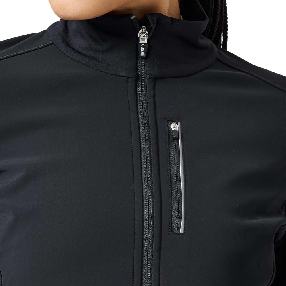 Lynlås og lomme på Casall Windtherm Jacket træningsjakke (dame)