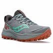 Et stabilt og pålideligt par Saucony Xodus Ultra 2 trailsko (dame) skråt forfra