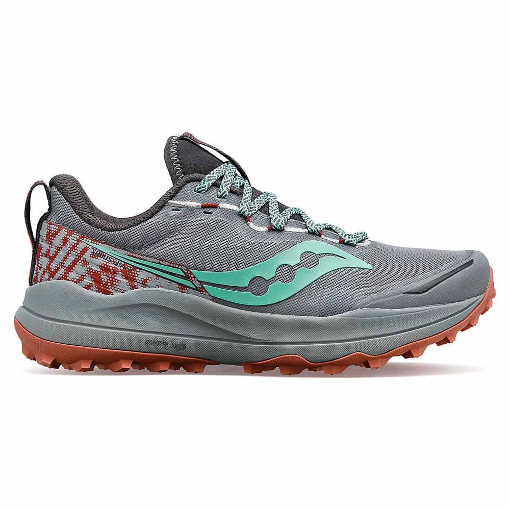 Et stabilt og pålideligt par Saucony Xodus Ultra 2 trailsko (dame) i profil