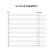 Størrelsesguide