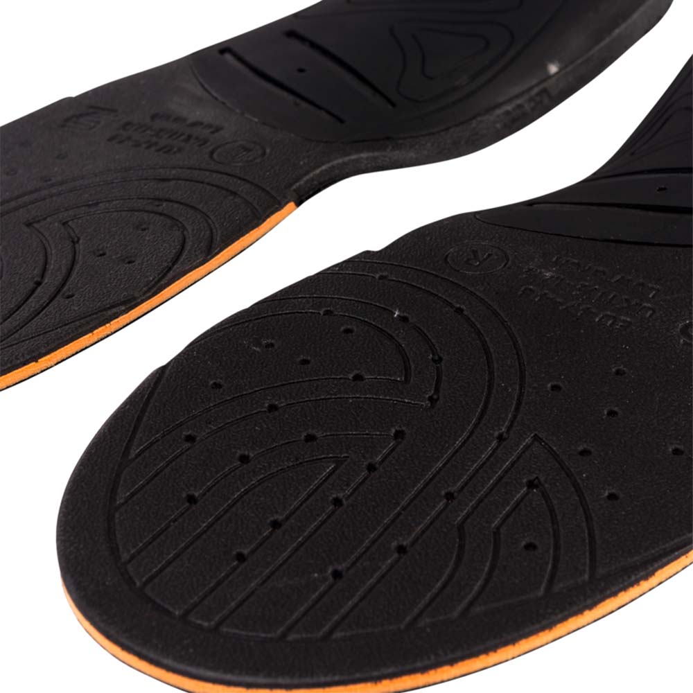 detaljer af 52Bones TrainTech opbyggede indersåler Low (unisex)