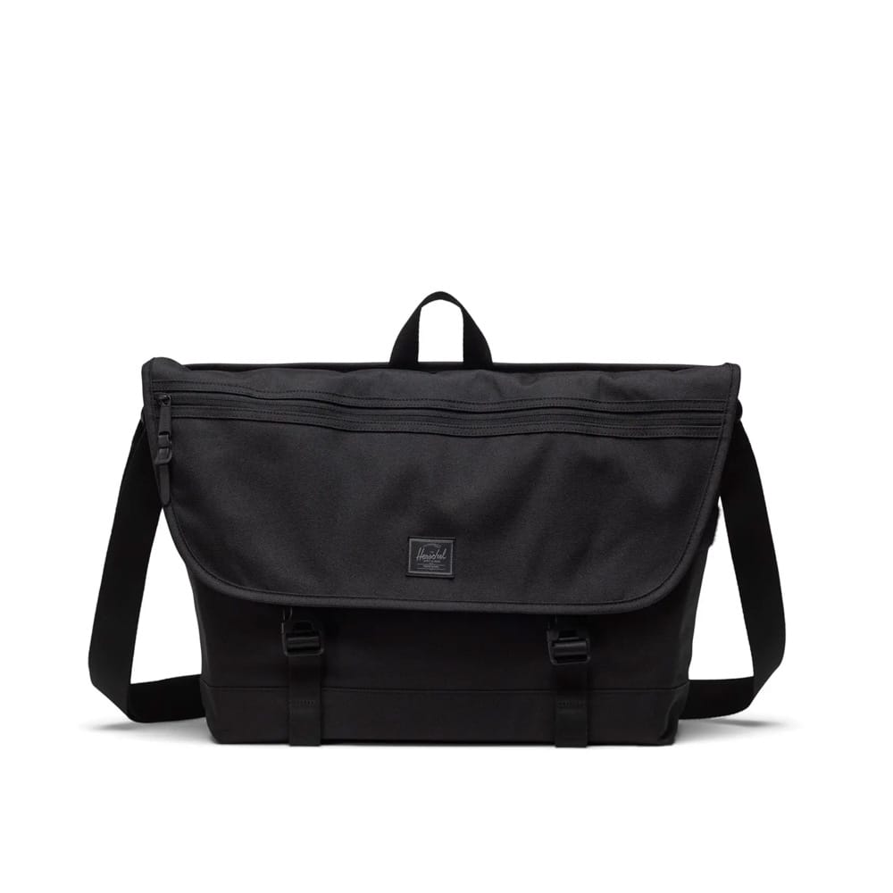 Herschel Cove Messenger skuldertaske 22,5 L (unisex) i sort