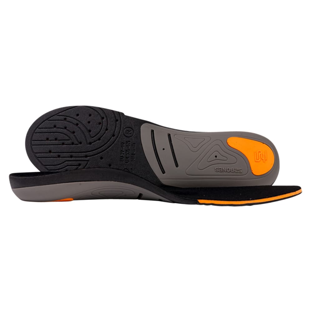 profil og underside af TrainTech Opbyggede indlægssåler Mid (unisex)
