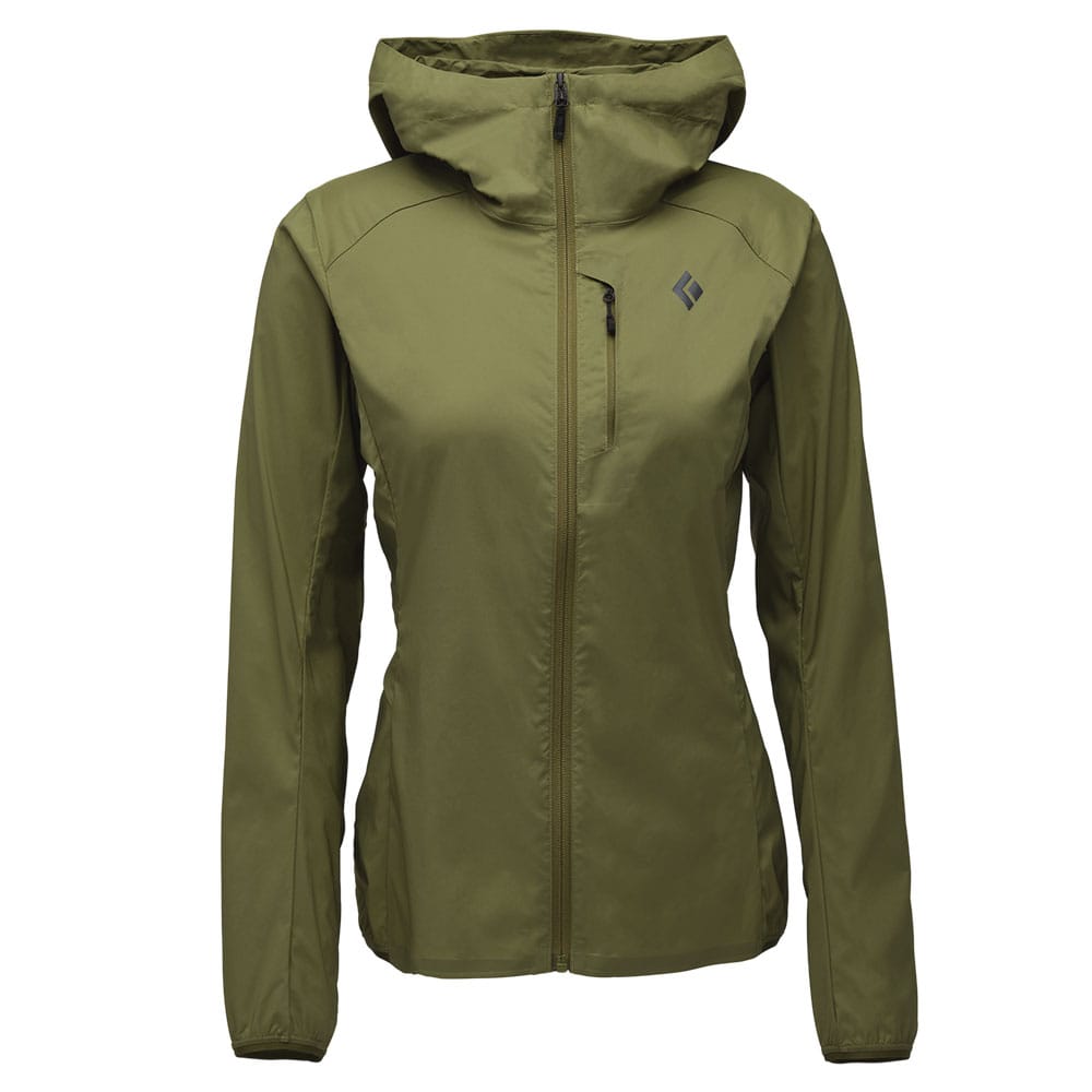 Grag Green skaljakke fra Black Diamond Alpine Start Hoody