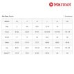størrelsesguide til Marmot Hype Down Hoody vinterjakke med dun (dame)