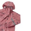 Reima Vesi lasten sadetakki värissä Rosa Blush (vaaleanpunainen, kuviollinen)