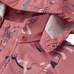 Reima Vesi lasten sadetakki värissä Rosa Blush (vaaleanpunainen, kuviollinen)