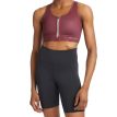 Röhnisch Essential Zip Sportsbra urheiluliivien (naiset) etupuoli mallilla