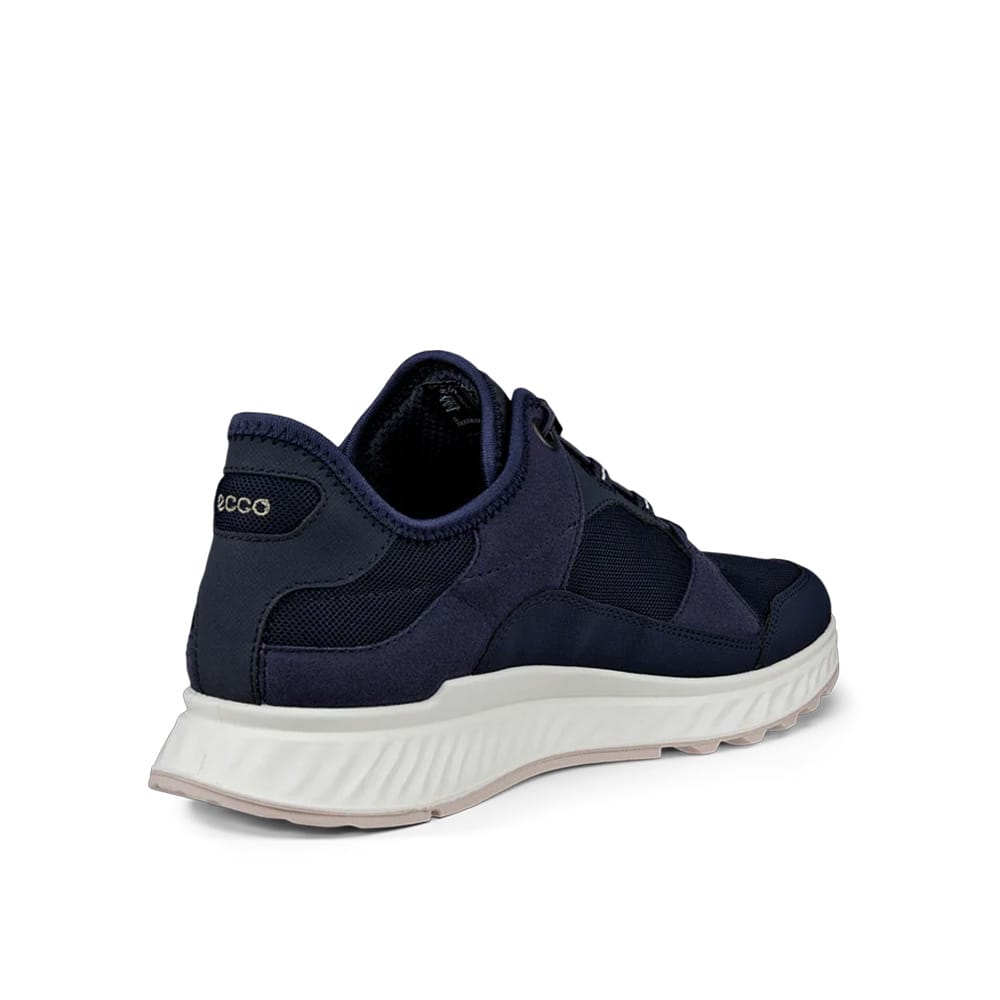Ecco Exostride M Low GORE-TEX® tennarit vetonauhalla (miehet) takaa kuvattuna